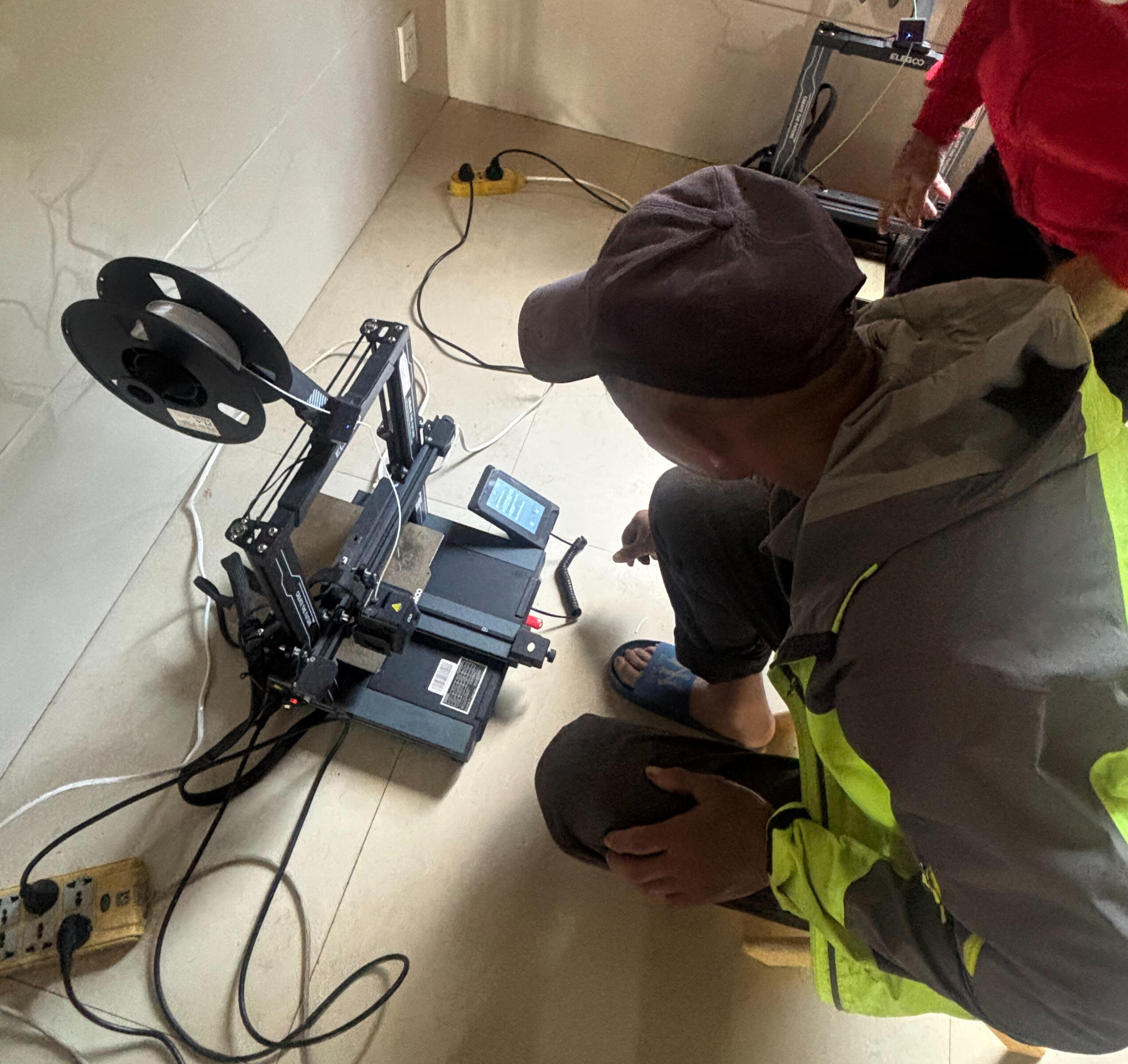 Seniors are doing the 3D production work.